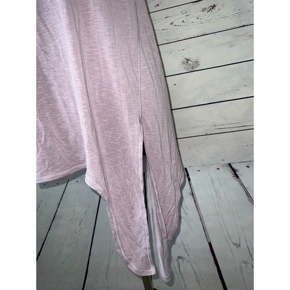 Calia sleeveless Top Shirt Medium Tee T-Shirt WAX31213 Side Tie Purple Active - Picture 7 of 9